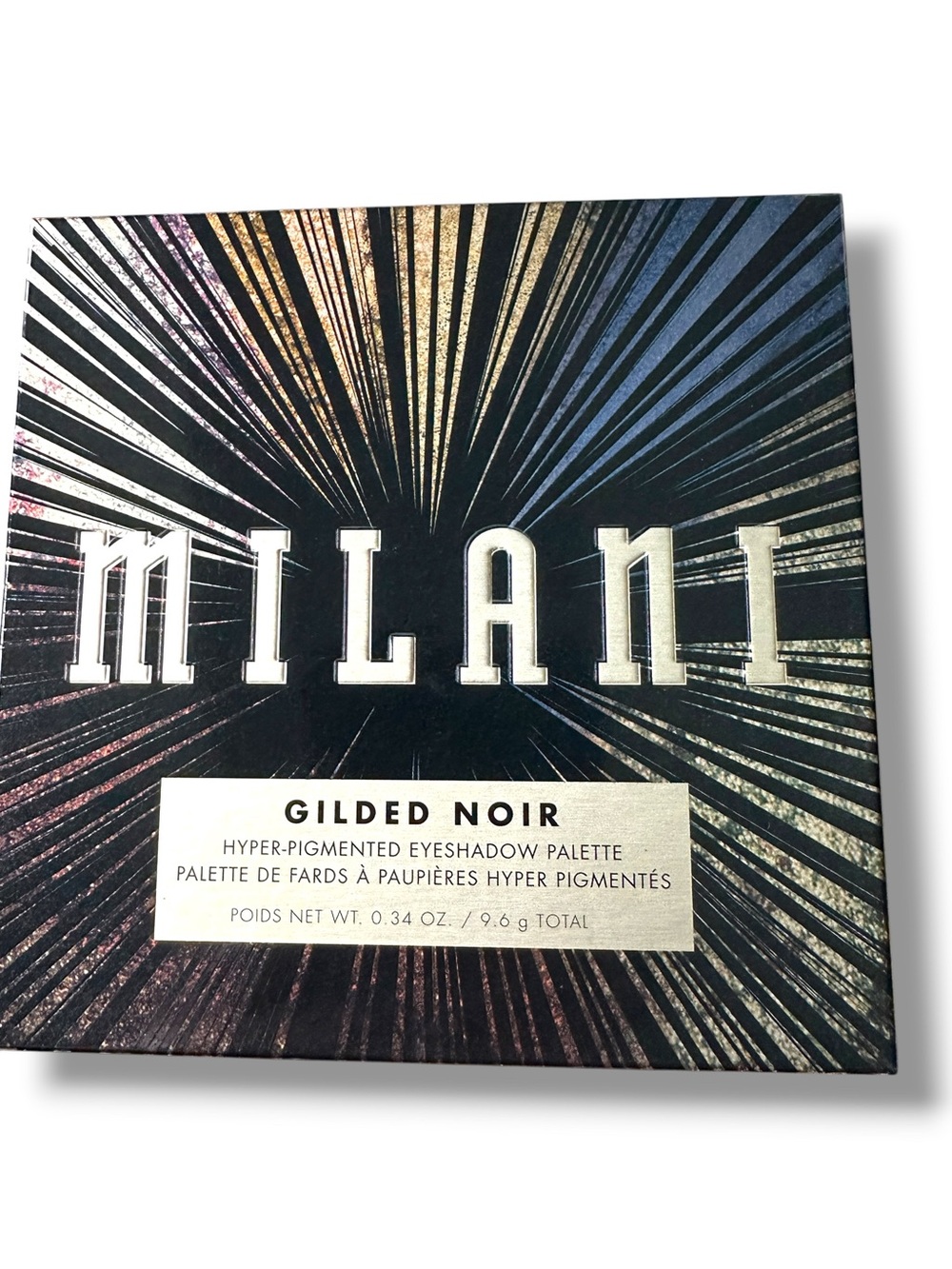 Milani Gilded Noir Hyper-Pigmented Eyeshadow Palette 16 noir-inspired SEALED NEW
